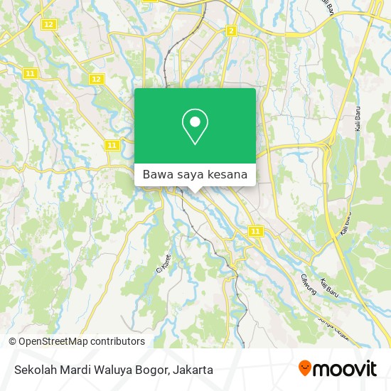 Peta Sekolah Mardi Waluya Bogor