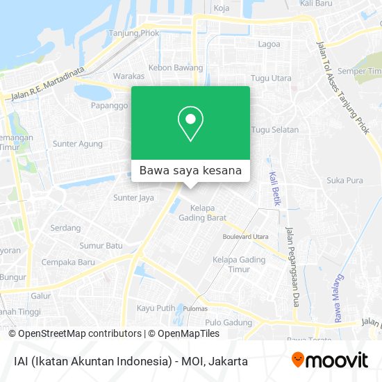Peta IAI (Ikatan Akuntan Indonesia) - MOI