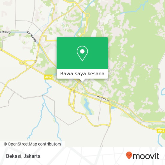 Peta Bekasi