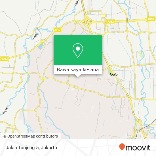 Peta Jalan Tanjung 5