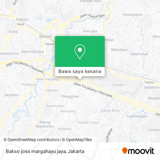 Peta Bakso joss margahayu jaya