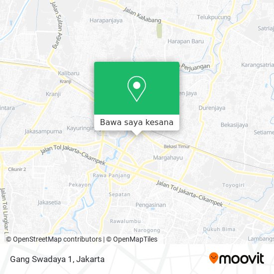 Peta Gang Swadaya 1