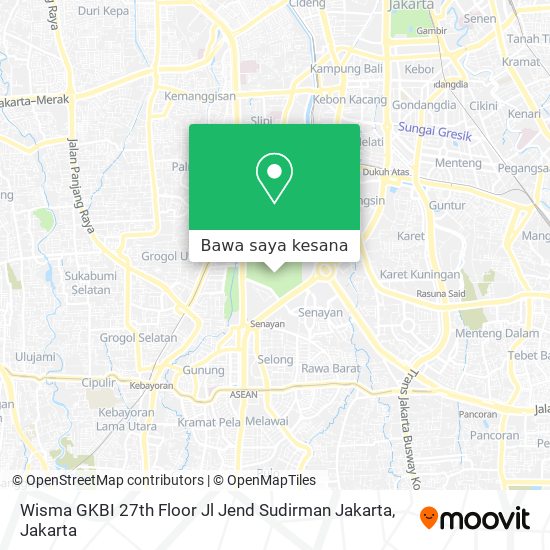 Peta Wisma GKBI 27th Floor Jl Jend Sudirman Jakarta