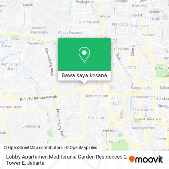 Peta Lobby Apartemen Mediterania Garden Residences 2 Tower E