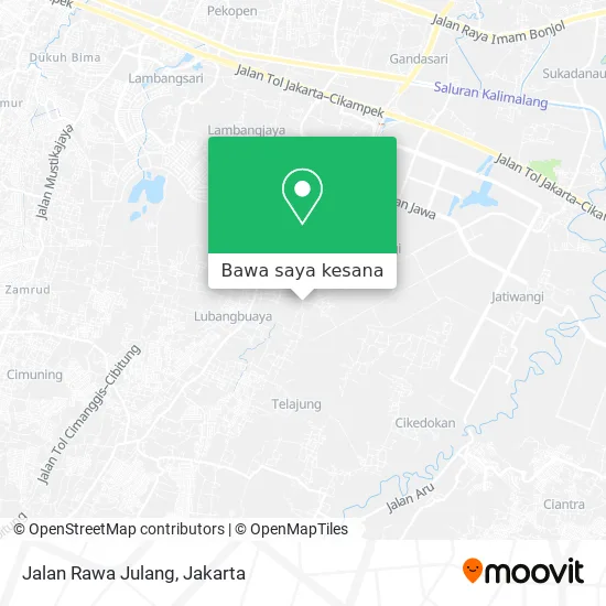 Peta Jalan Rawa Julang