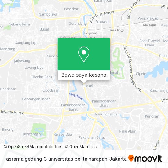 Peta asrama gedung G universitas pelita harapan