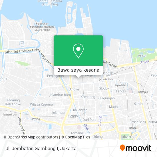 Peta Jl. Jembatan Gambang I