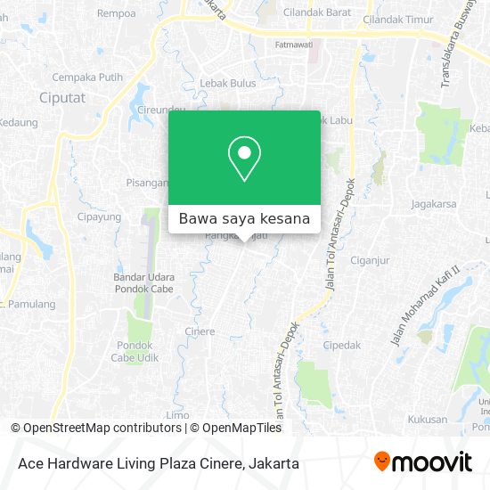 Peta Ace Hardware Living Plaza Cinere