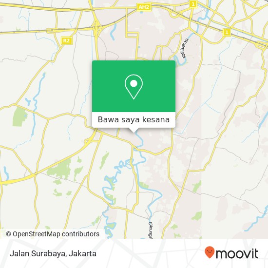 Peta Jalan Surabaya