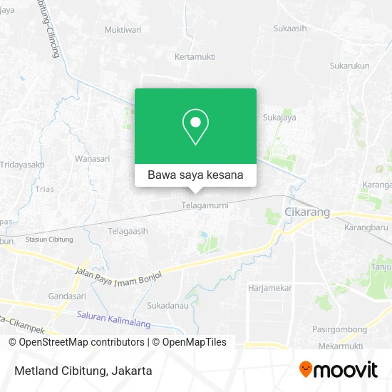 Peta Metland Cibitung