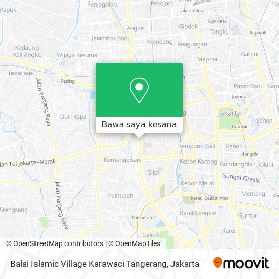 Peta Balai Islamic Village Karawaci Tangerang