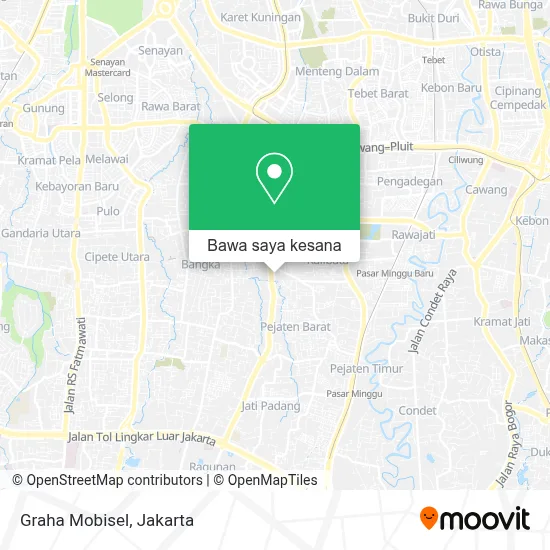 Mobisel Cara ke Graha Mobisel di Jakarta Selatan menggunakan bis?