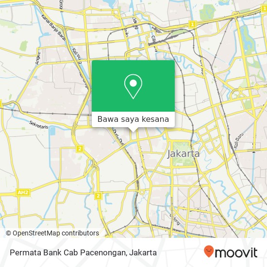 Peta Permata Bank Cab Pacenongan