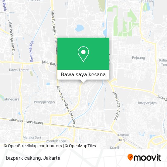 Peta bizpark cakung