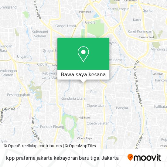 Peta kpp pratama jakarta kebayoran baru tiga