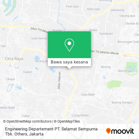 Peta Engineering Departement PT. Selamat Sempurna Tbk. Others