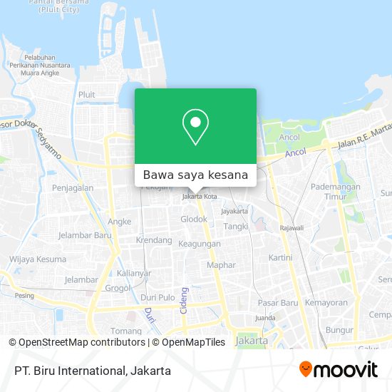 Peta PT. Biru International