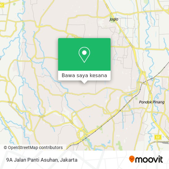 Peta 9A Jalan Panti Asuhan