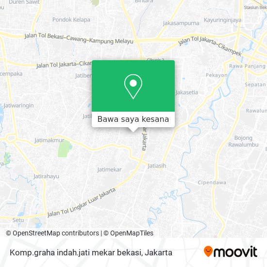 Peta Komp.graha indah.jati mekar bekasi