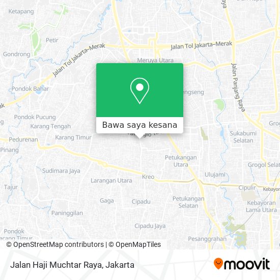 Peta Jalan Haji Muchtar Raya