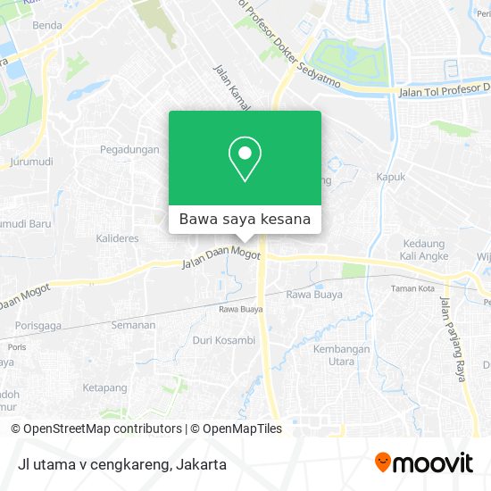 Peta Jl utama v cengkareng