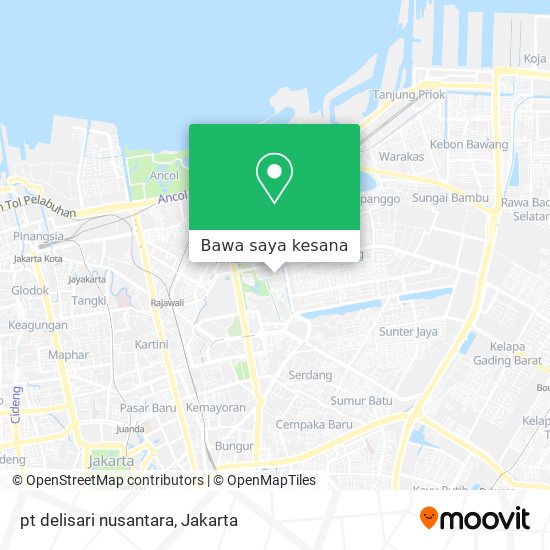 Peta pt delisari nusantara