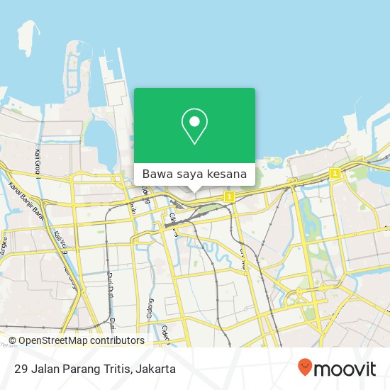 Peta 29 Jalan Parang Tritis