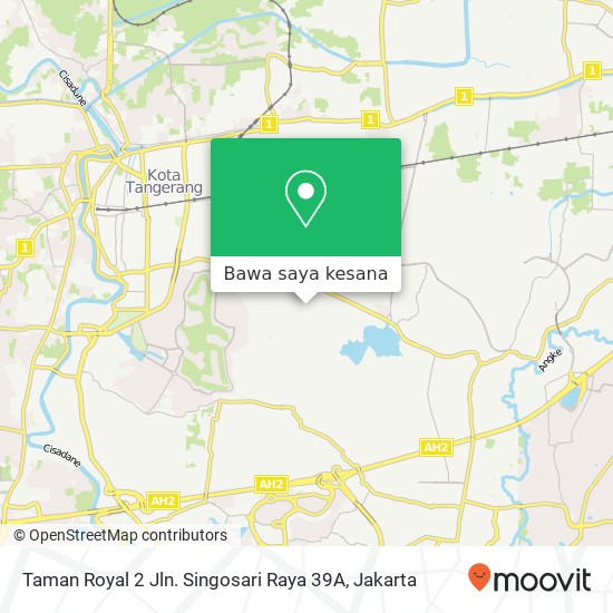 Peta Taman Royal 2 Jln. Singosari Raya 39A