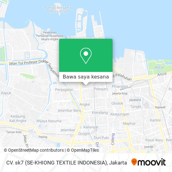 Peta CV. sk7 (SE-KHIONG TEXTILE INDONESIA)