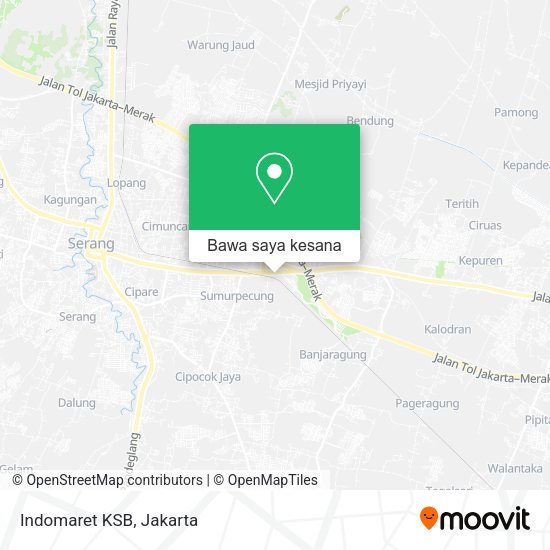 Peta Indomaret KSB