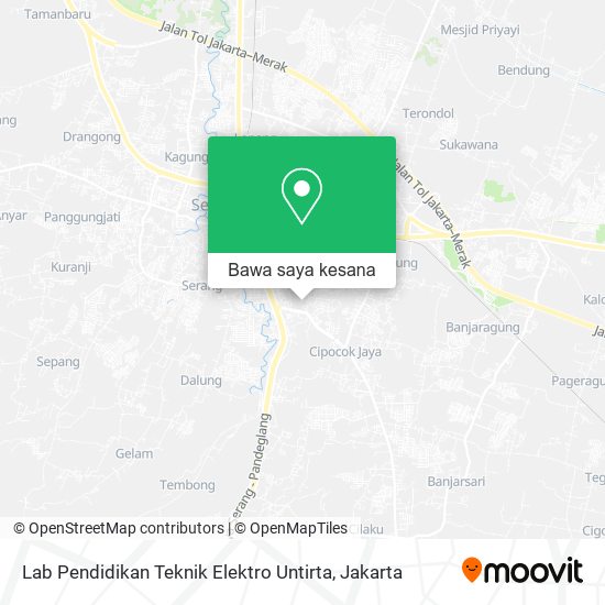 Peta Lab Pendidikan Teknik Elektro Untirta