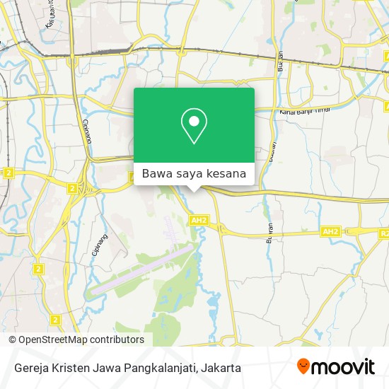 Peta Gereja Kristen Jawa Pangkalanjati