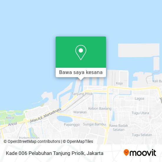 Peta Kade 006 Pelabuhan Tanjung Priolk