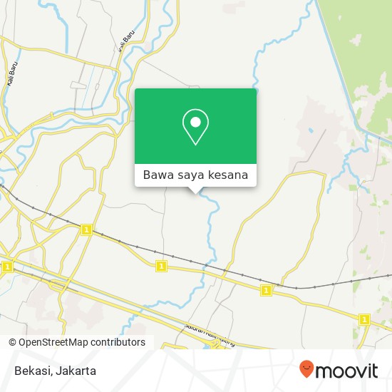 Peta Bekasi