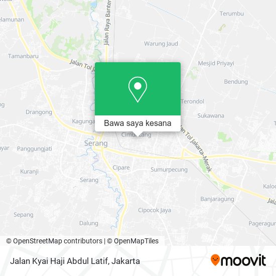 Peta Jalan Kyai Haji Abdul Latif