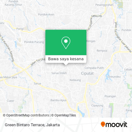 Peta Green Bintaro Terrace