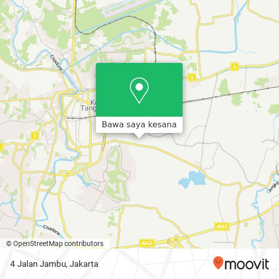 Peta 4 Jalan Jambu