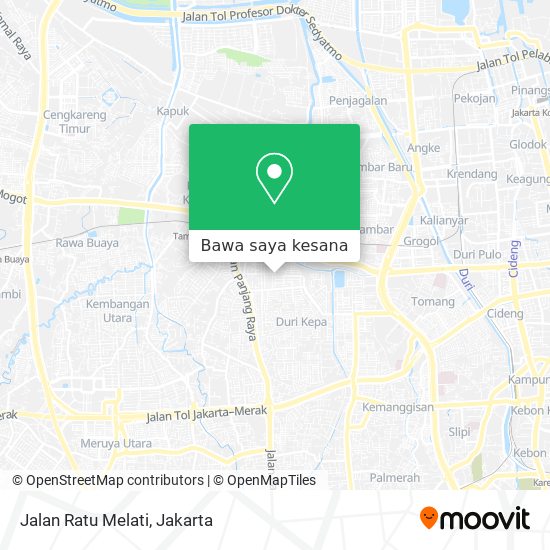 Peta Jalan Ratu Melati