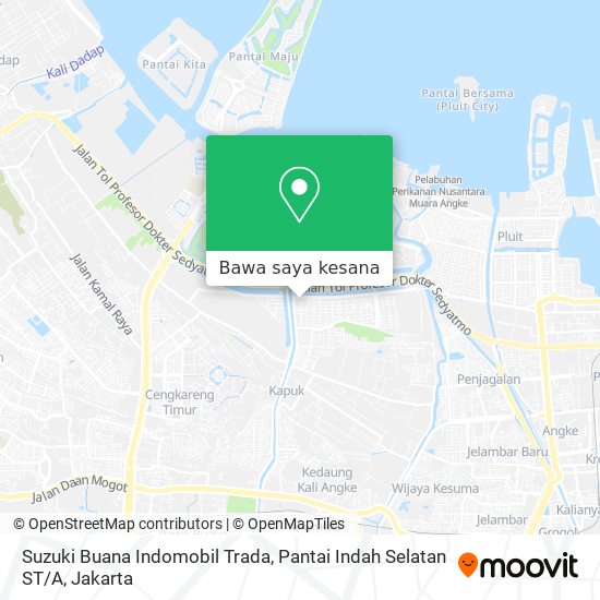 Peta Suzuki Buana Indomobil Trada, Pantai Indah Selatan ST / A