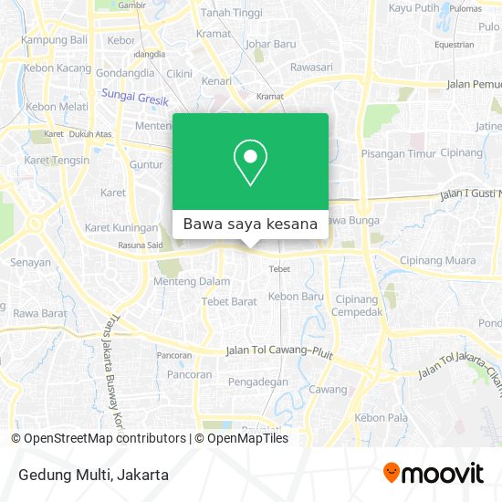 Peta Gedung Multi