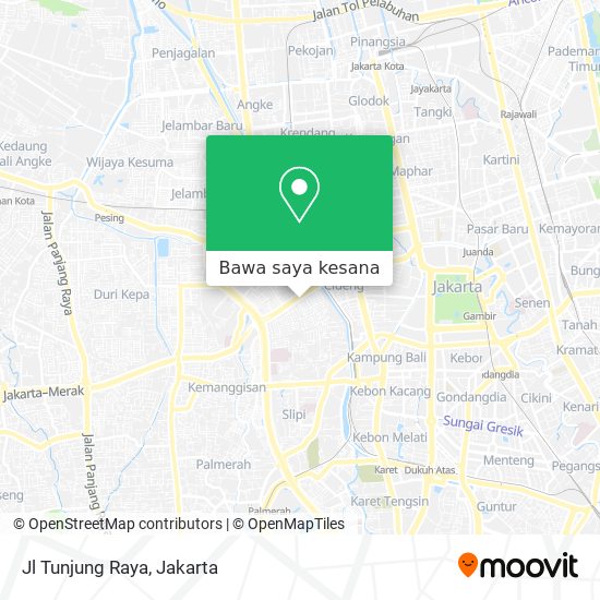 Peta Jl Tunjung Raya