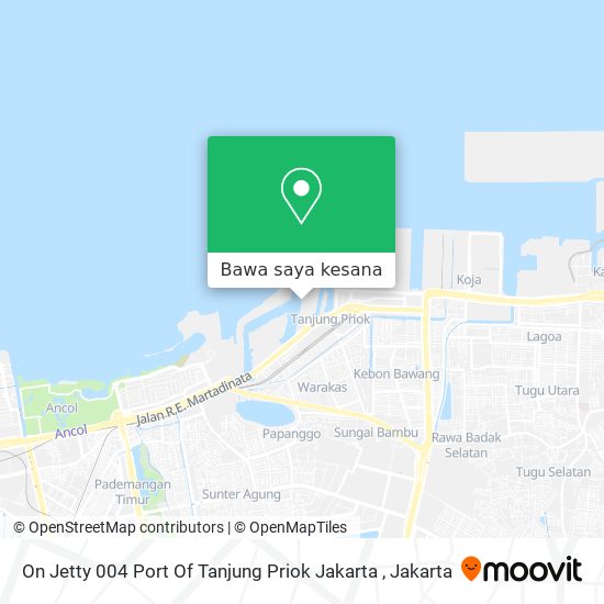 Peta On Jetty 004  Port Of Tanjung Priok Jakarta