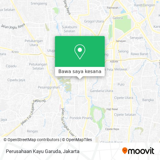Peta Perusahaan Kayu Garuda