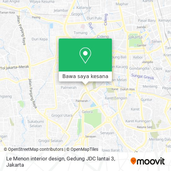 Peta Le Menon interior design, Gedung JDC lantai 3