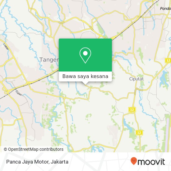 Peta Panca Jaya Motor