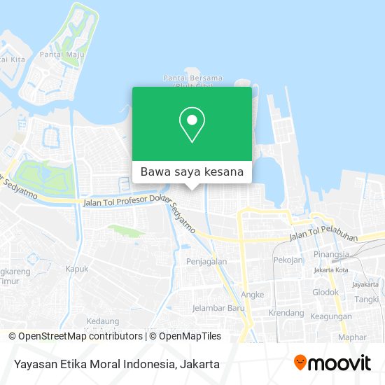 Peta Yayasan Etika Moral Indonesia