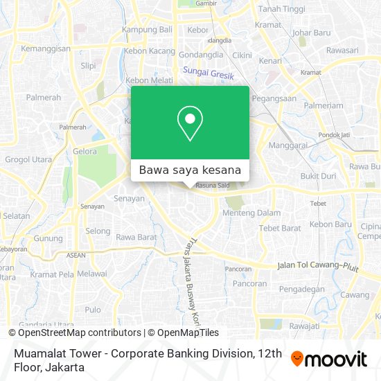 Peta Muamalat Tower - Corporate Banking Division, 12th Floor