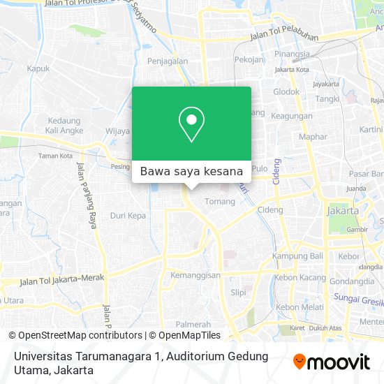 Peta Universitas Tarumanagara 1, Auditorium Gedung Utama