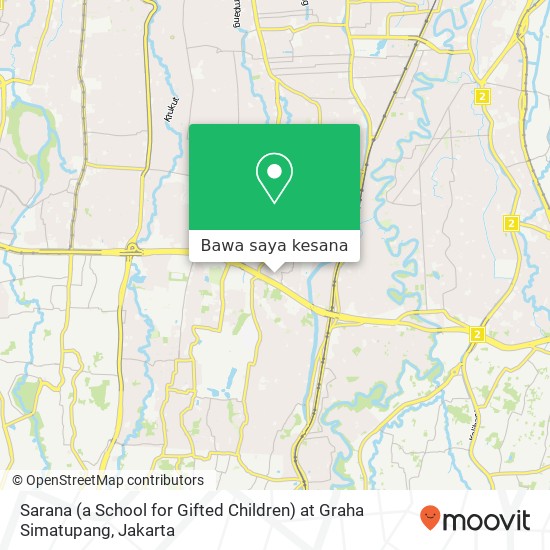 Peta Sarana (a School for Gifted Children) at Graha Simatupang