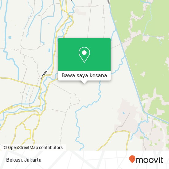 Peta Bekasi